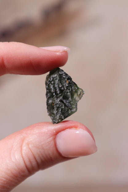 Moldavite Tektite 4.10gr Tektites Tali & Loz Crystals