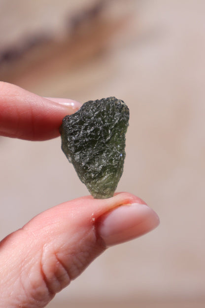 Moldavite Tektite 4.28gr Tektites Tali & Loz Crystals