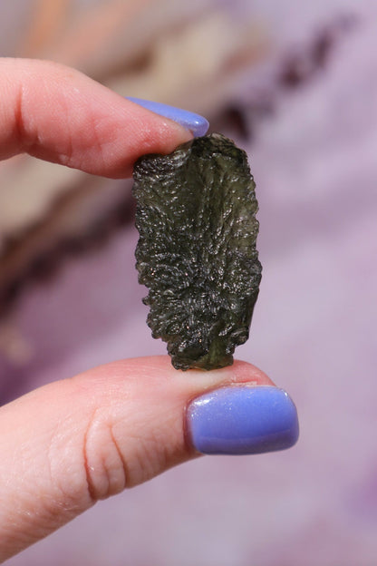 Moldavite Tektite 5.26gr Tektites Tali & Loz Crystals