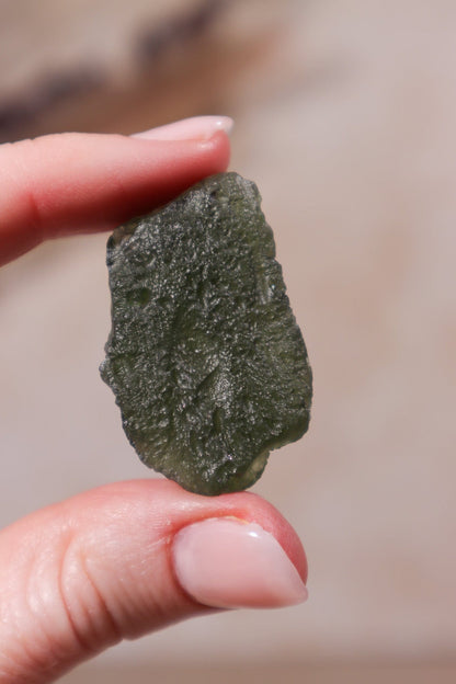 Moldavite Tektite 7.47gr Tektites Tali & Loz Crystals