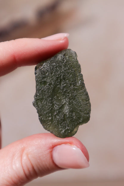 Moldavite Tektite 7.47gr Tektites Tali & Loz Crystals