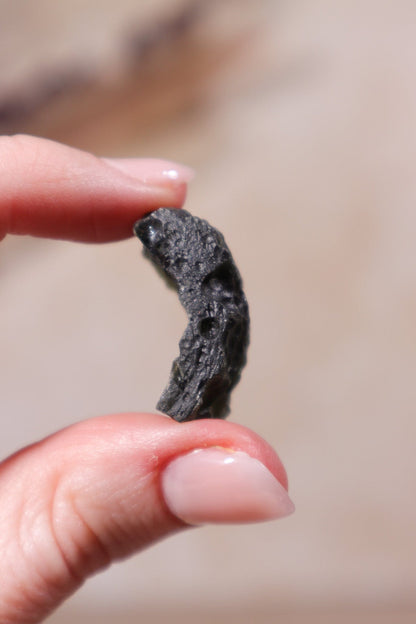 Moldavite Tektite 7.63gr Tektites Tali & Loz Crystals