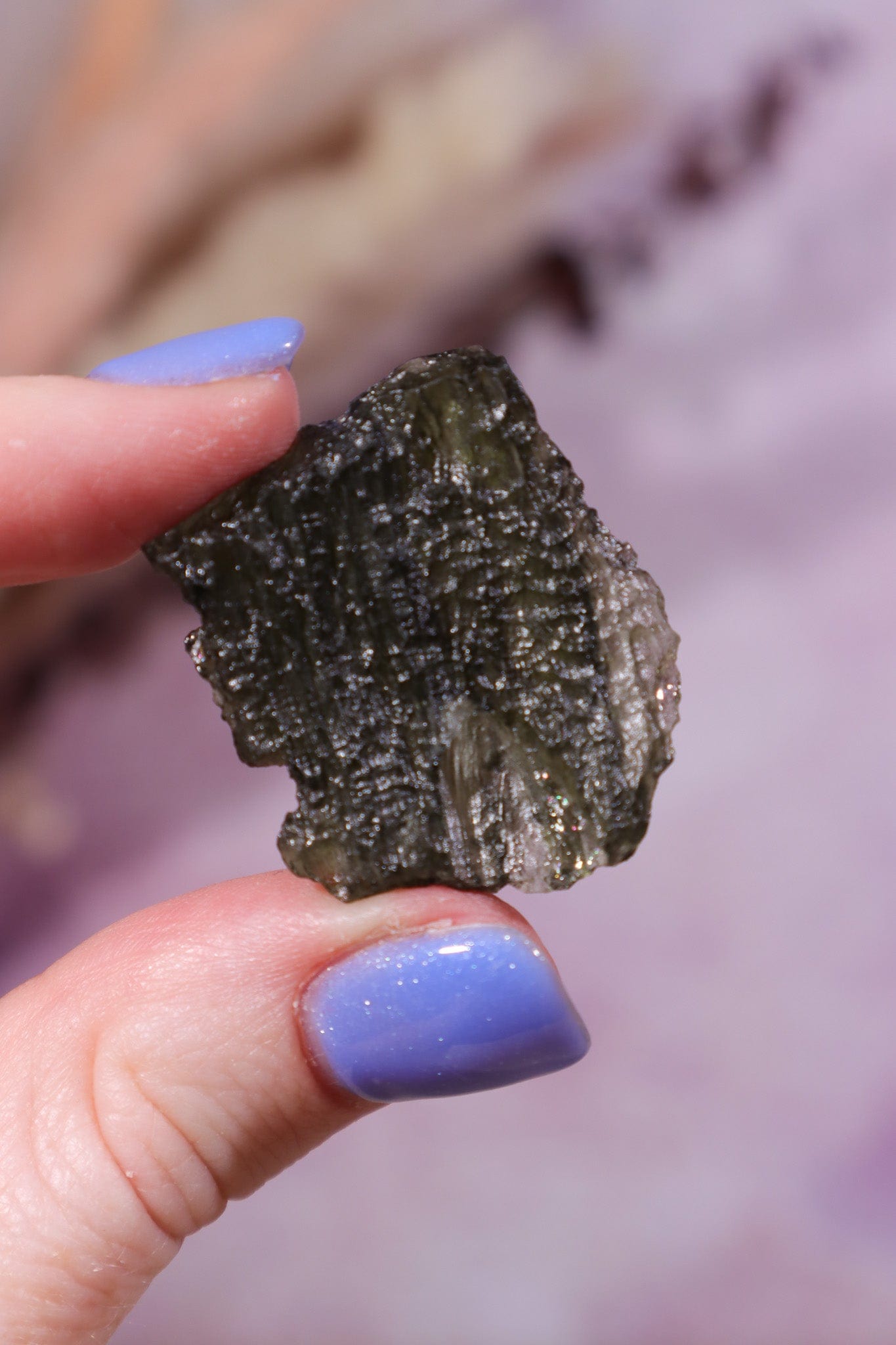 Moldavite Tektite 7.7gr Tektites Tali & Loz Crystals