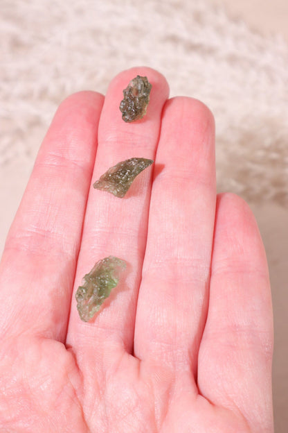 Moldavite Tektite - Intuitively Chosen - Tali & Loz Crystals