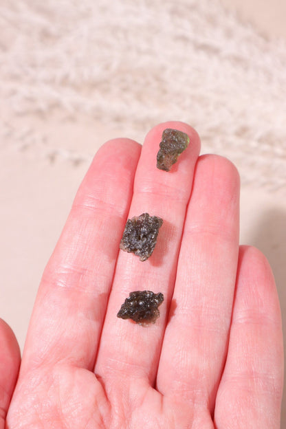 Moldavite Tektite - Intuitively Chosen - Tali & Loz Crystals