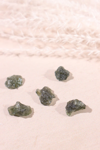 Moldavite Tektite - Intuitively Chosen - Tali & Loz Crystals