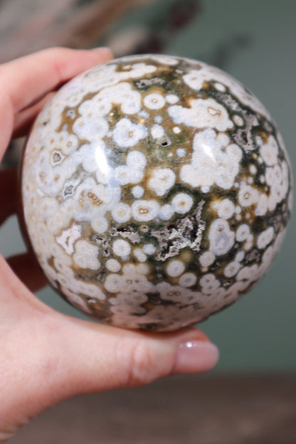 Ocean Jasper Sphere 8cm Spheres Tali & Loz