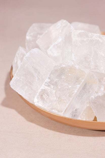 Optical White Calcite Rough 25-35mm Rough Crystals Tali & Loz