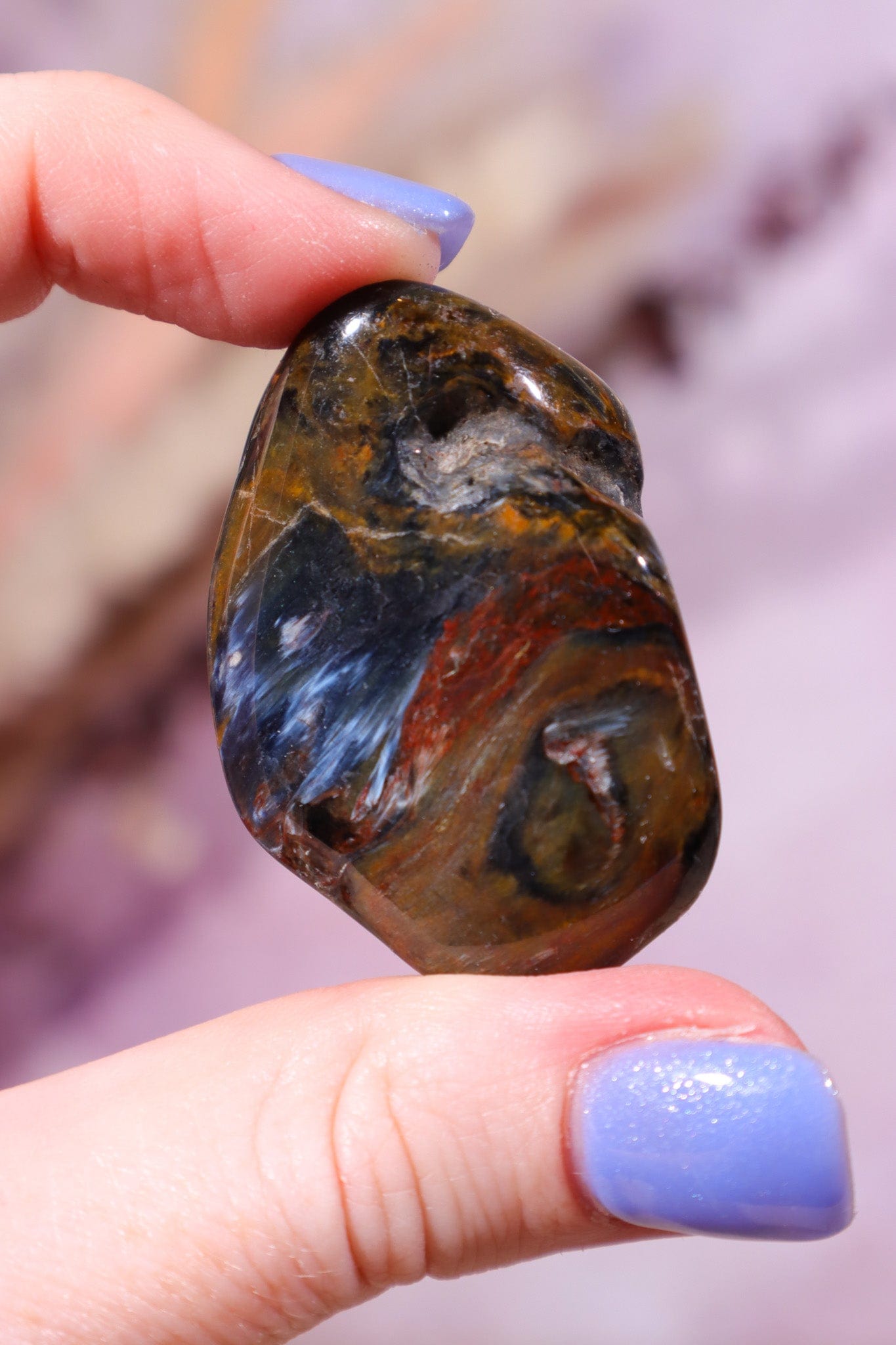 Pietersite Tumblestone 21gr Tumblestones Tali & Loz Crystals