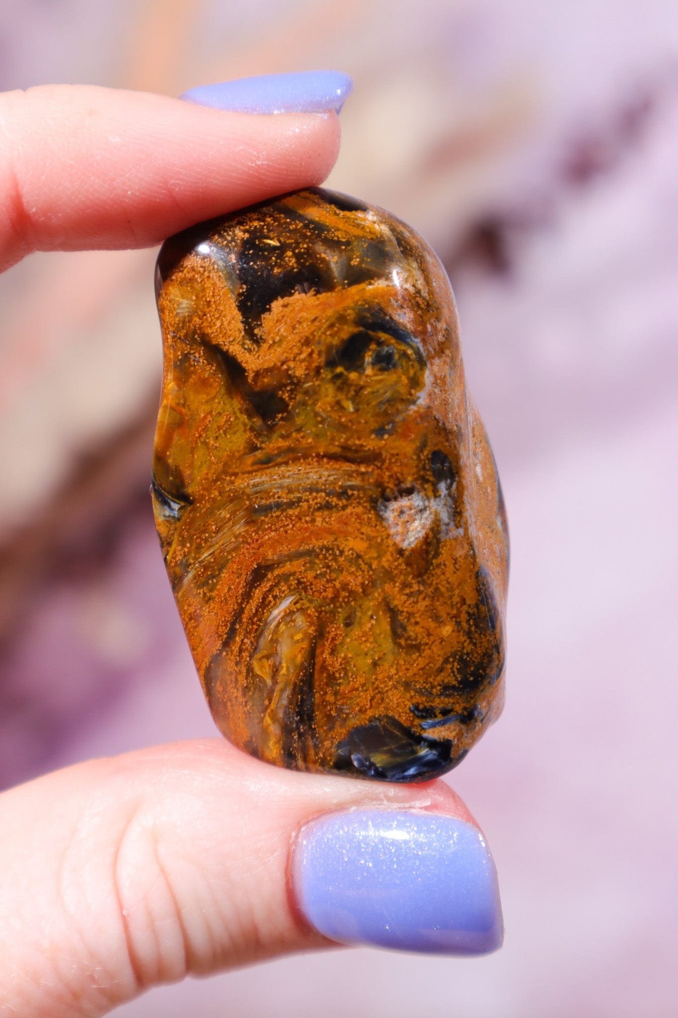 Pietersite Tumblestone 22.95gr Tumblestones Tali & Loz Crystals