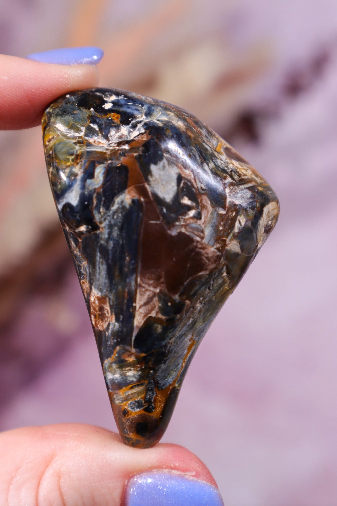 Pietersite Tumblestone 53.13gr Tumblestones Tali & Loz Crystals