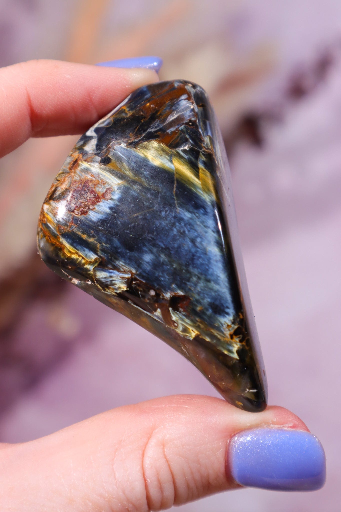 Pietersite Tumblestone 53.13gr Tumblestones Tali & Loz Crystals