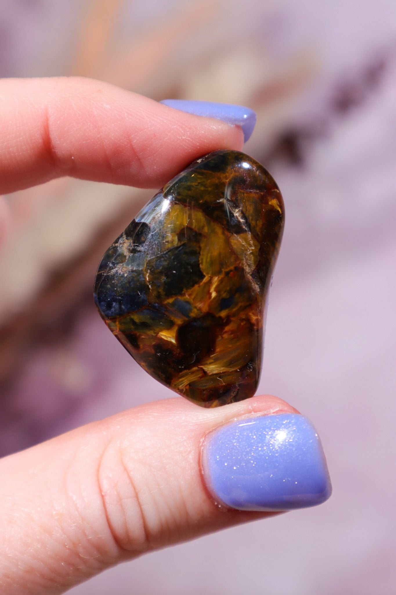 Pietersite Tumblestone 9.5gr Tumblestones Tali & Loz Crystals