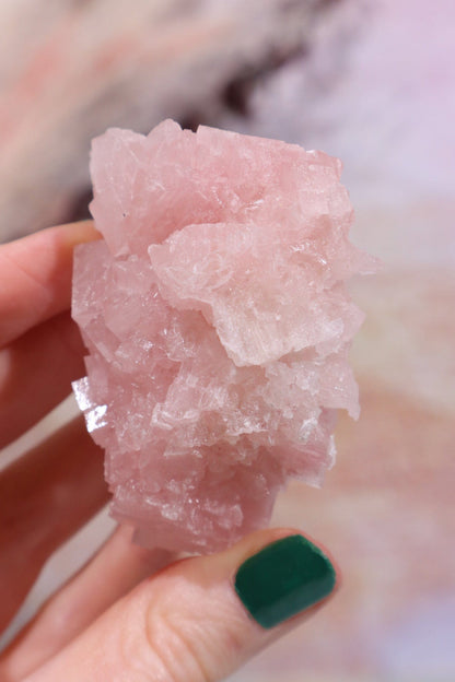 Pink Halite Medium 35-60gr Rough Crystals Tali & Loz Crystals