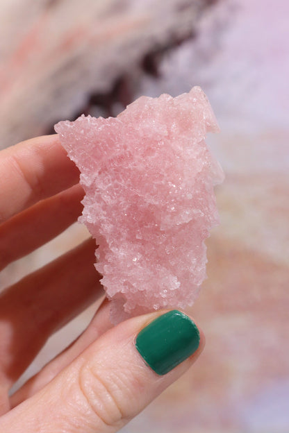 Pink Halite Small 20-30gr Rough Crystals Tali & Loz Crystals