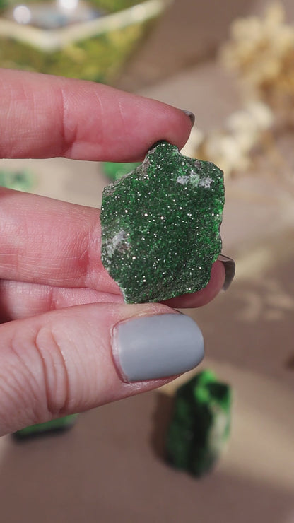 Uvarovite Garnet Specimen 9g