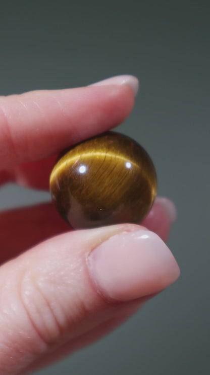 Golden Tigers Eye Spheres 20mm