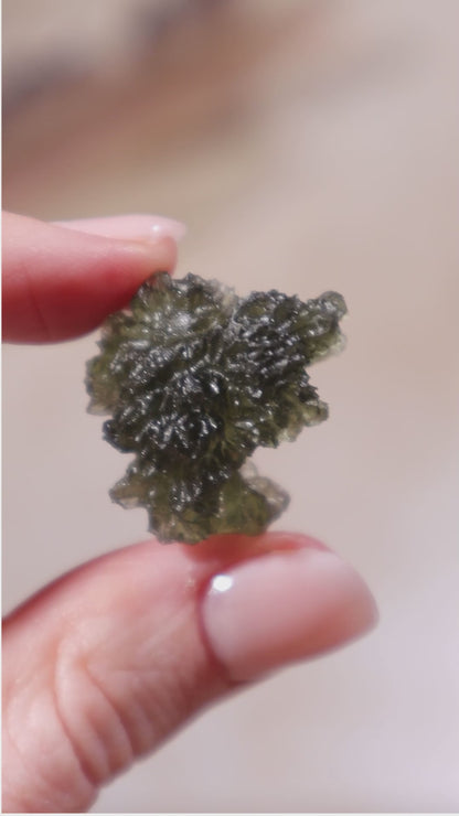 Moldavite Tektite 5.14gr Museum Grade