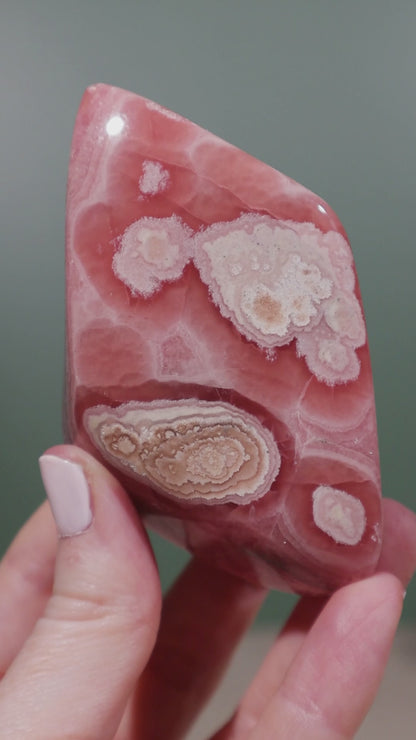 Rhodochrosite Freeform 222gr