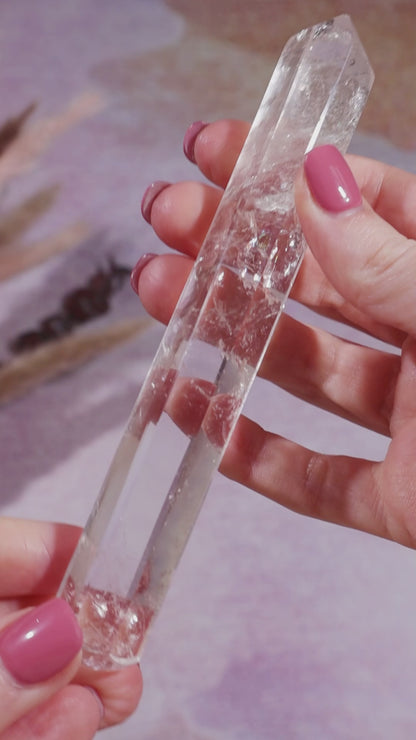 Clear Quartz Wand 15cm OUTLET