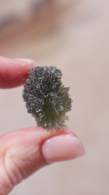 Moldavite Tektite 4.73gr Museum Grade