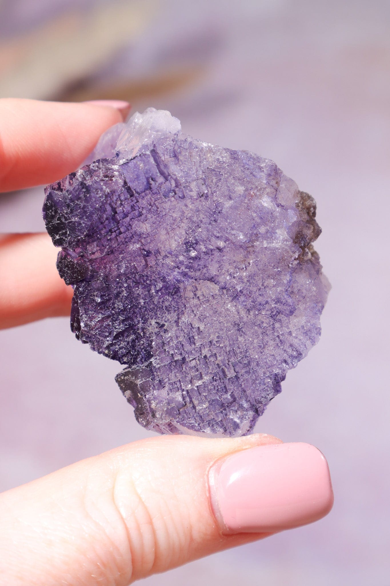 Purple Fluorite Rough 40-60mm Rough Crystals Tali & Loz Crystals