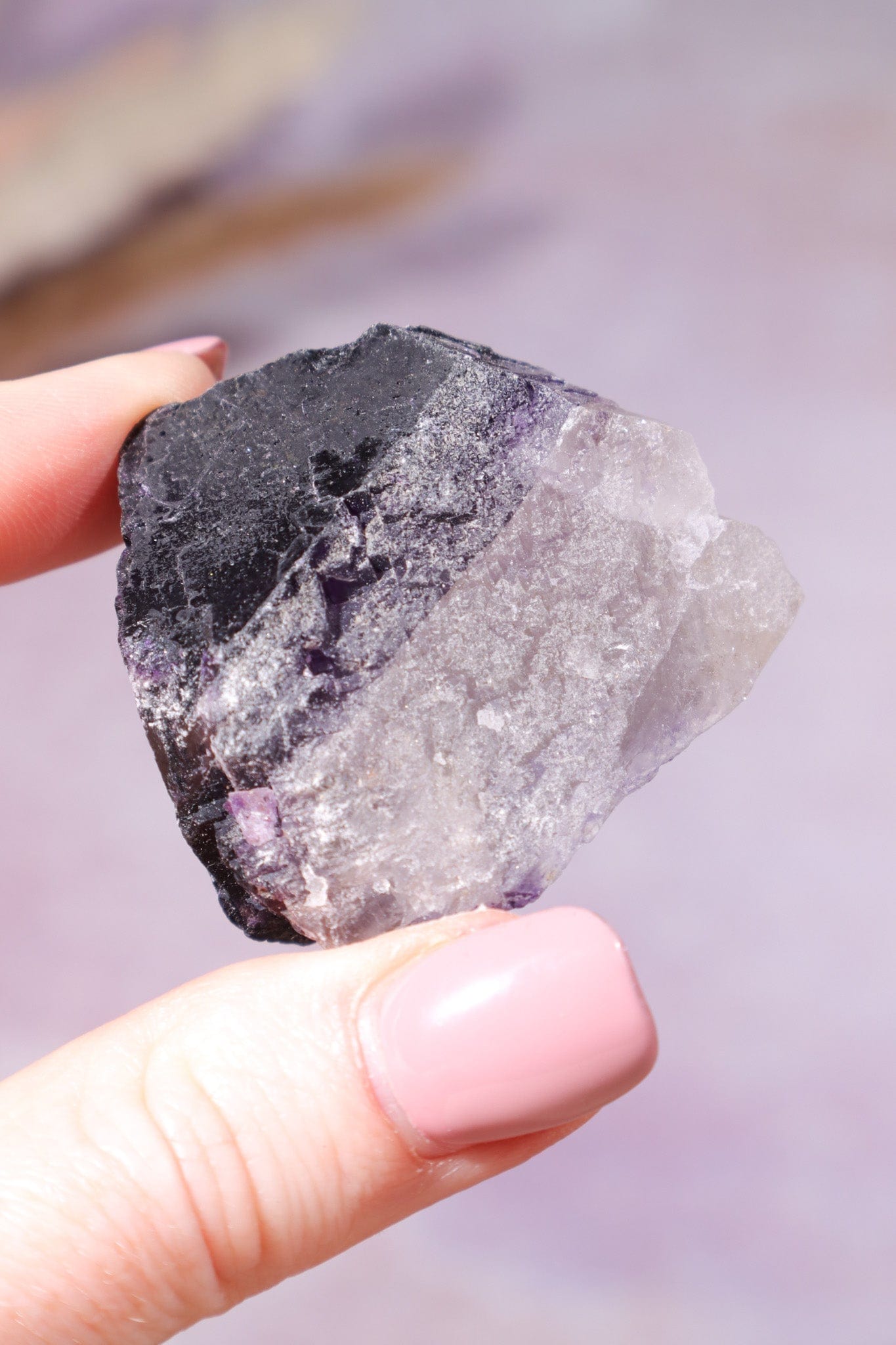 Purple Fluorite Rough 40-60mm Rough Crystals Tali & Loz Crystals