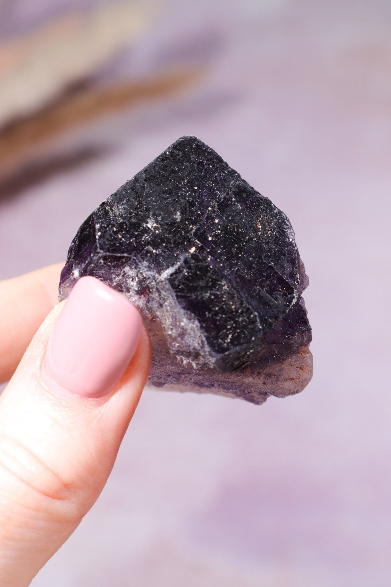 Purple Fluorite Rough 40-60mm Rough Crystals Tali & Loz Crystals