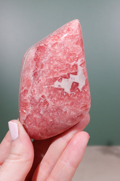 Rhodochrosite Freeform 222gr Freeform Tali & Loz Crystals