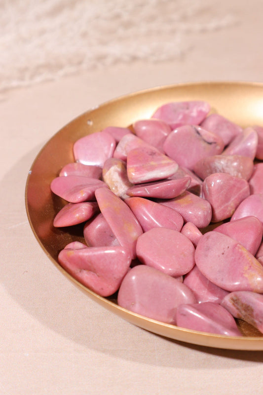 Rhodonite Tumblestones 20-30mm - Tali & Loz Crystals