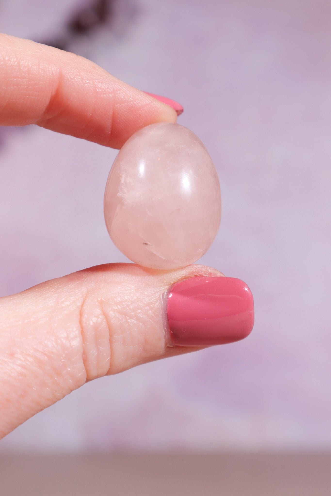 Rose Quartz Eggs 25mm - Tali & Loz Crystals