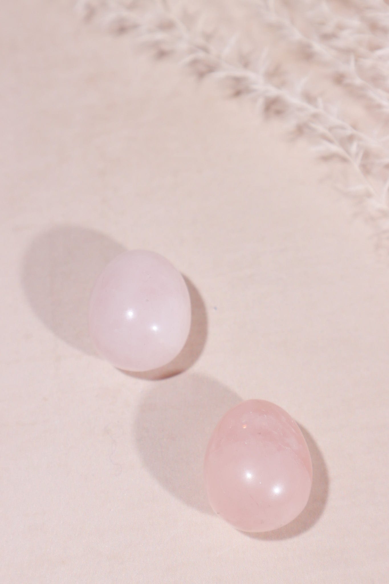 Rose Quartz Eggs 25mm - Tali & Loz Crystals