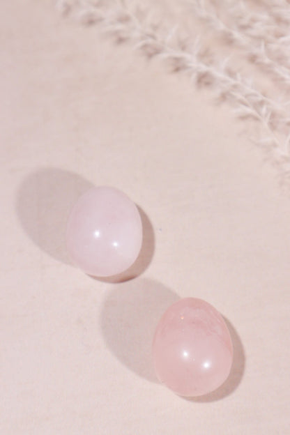 Rose Quartz Eggs 25mm - Tali & Loz Crystals