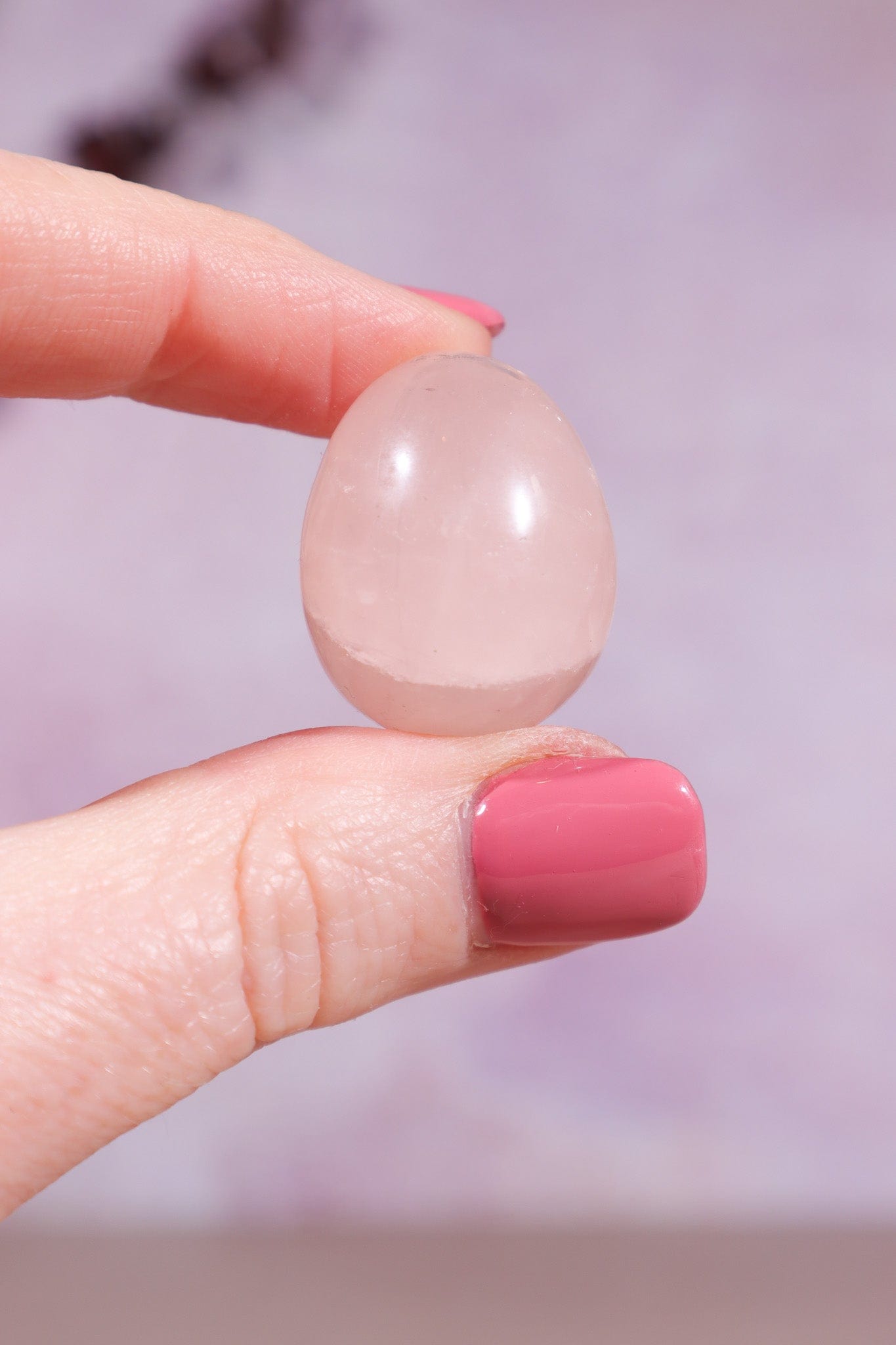 Rose Quartz Eggs 25mm Eggs Tali & Loz