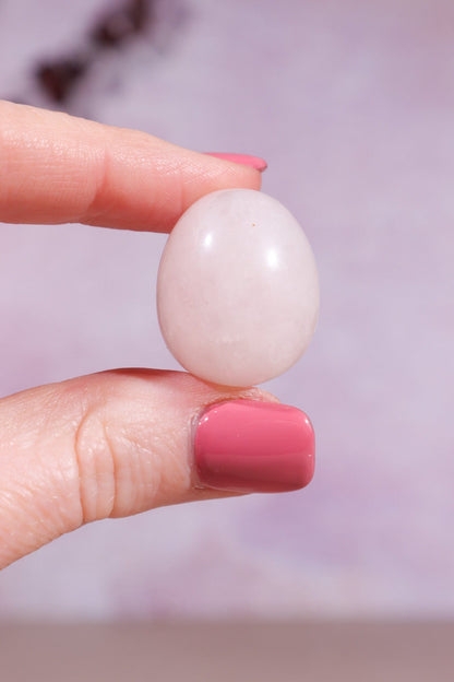 Rose Quartz Eggs 25mm Eggs Tali & Loz