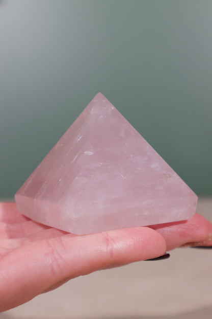 Rose Quartz Pyramid Pyramids Tali & Loz