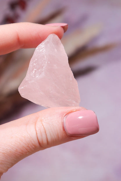 Rose Quartz Rough Rough Stone Tali & Loz Crystals