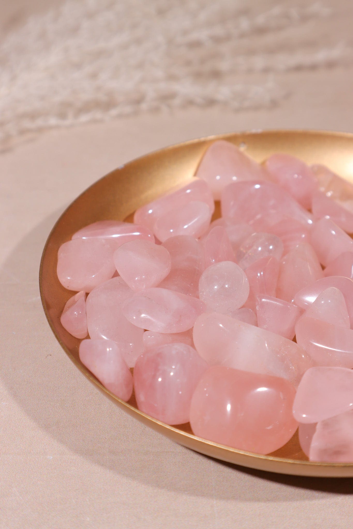 Rose Quartz Tumblestones 10-25mm - Tali & Loz Crystals