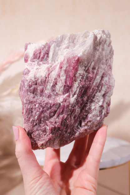 Rubellite Tourmaline Rough 1.3kg Rough Crystals Tali & Loz Crystals