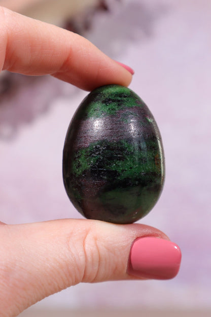 Ruby in Zoisite Egg 4cm Eggs Tali & Loz Crystals