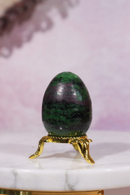 Ruby in Zoisite Egg 4cm Eggs Tali & Loz Crystals