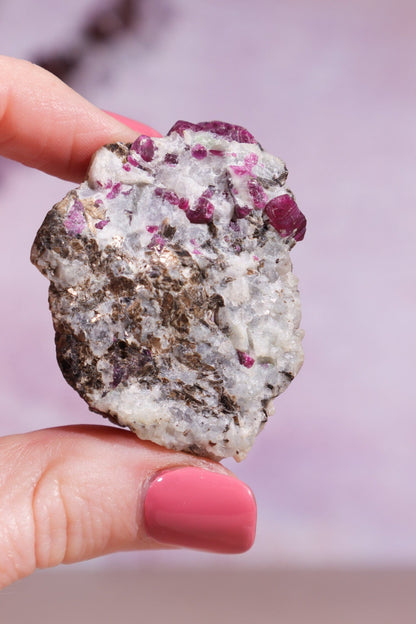 Ruby with Mica Specimen 24.5gr Specimens Tali & Loz Crystals