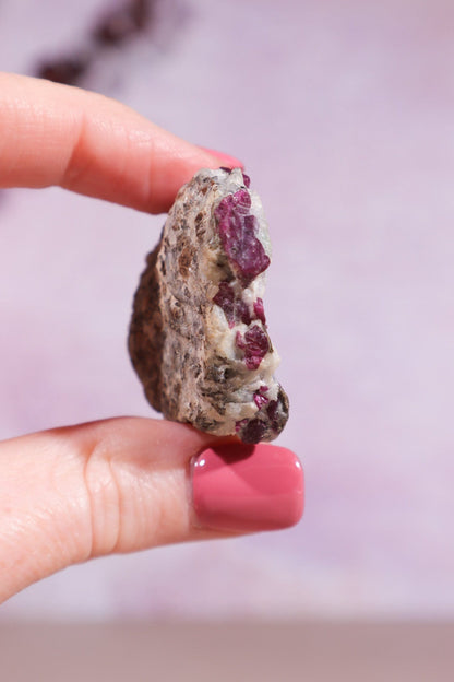 Ruby with Mica Specimen 24.5gr Specimens Tali & Loz Crystals