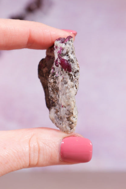 Ruby with Mica Specimen 24.5gr Specimens Tali & Loz Crystals