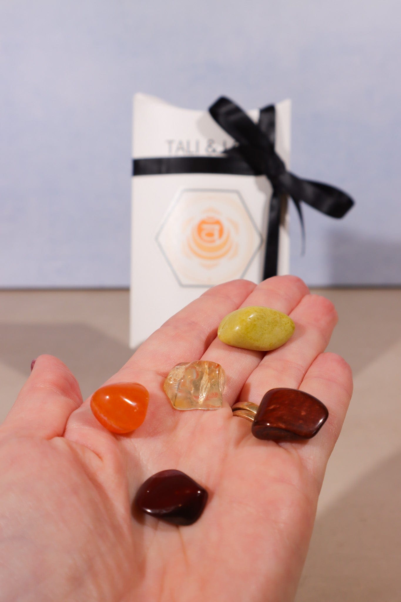 Sacral Chakra Crystal Kit Crystal Sets Tali & Loz Crystals