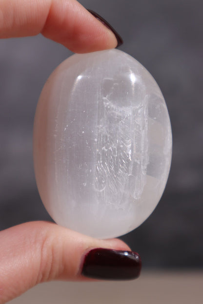 Selenite Palmstones Palmstone Tali & Loz