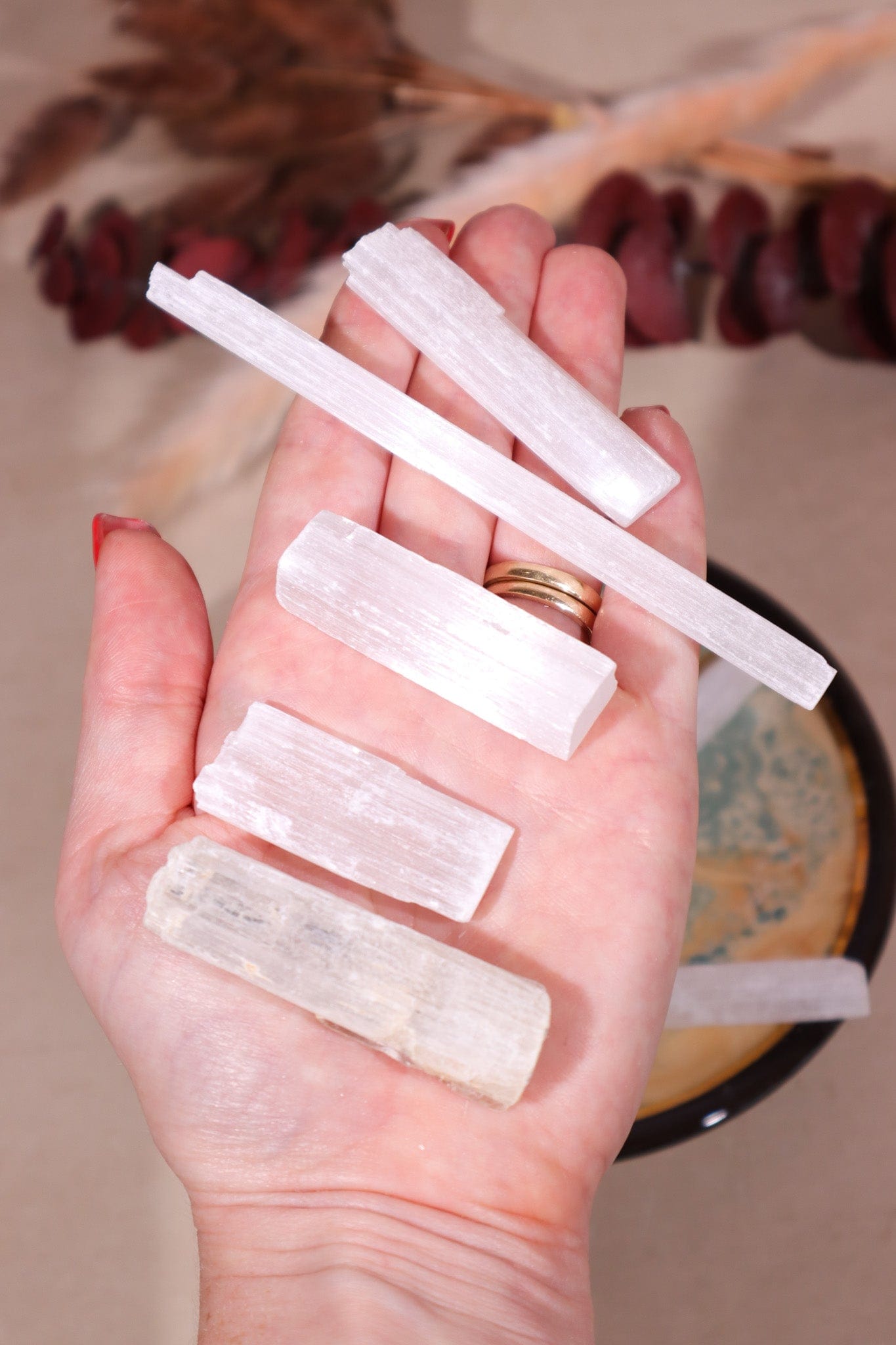 Selenite Wands 10-50gr Wands Tali & Loz Crystals