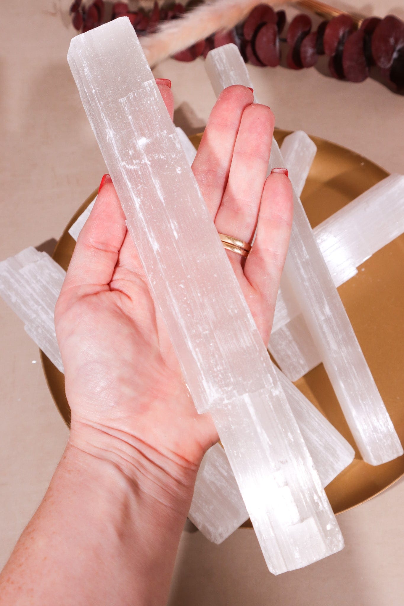 Selenite Wands 100-300gr Wands Tali & Loz Crystals