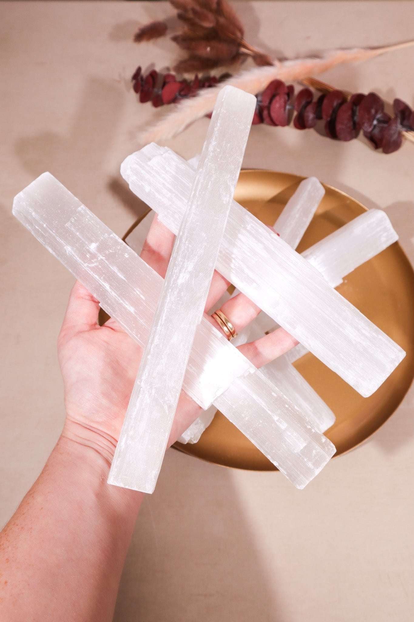 Selenite Wands 100-300gr Wands Tali & Loz Crystals