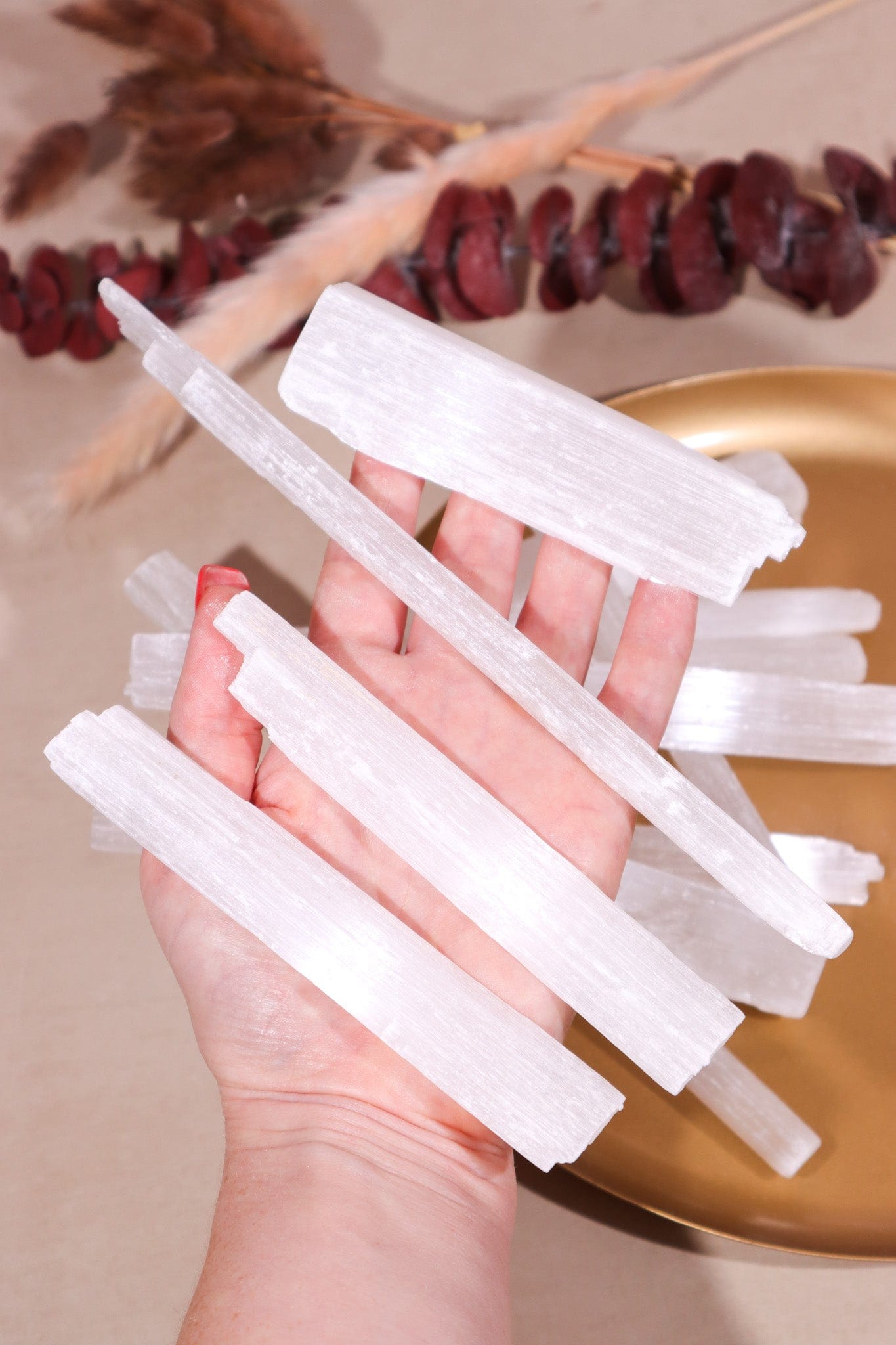 Selenite Wands 50-100gr Wands Tali & Loz Crystals